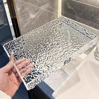 Akrylový stolný podnos, štvorcový tvar, moderný minimalistický štýl, možnosť prispôsobenia