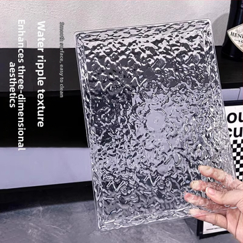 Akrylový stolný podnos, štvorcový tvar, moderný minimalistický štýl, možnosť prispôsobenia