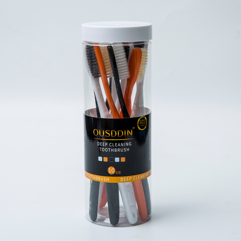 Ručna četkica za zube, mekše dlačice, paket u kanti, 20 komada, za odrasle