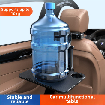 Stôl pre zadnú lavicu auta – viacfunkčný, skladací, demontovateľný; Materiál: plast; Inštalácia: na stenu; Značka: Helloleiboo/Leiben; Univerzálna kompatibilita