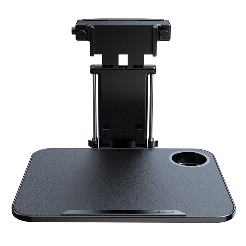 Stôl pre zadnú lavicu auta – viacfunkčný, skladací, demontovateľný; Materiál: plast; Inštalácia: na stenu; Značka: Helloleiboo/Leiben; Univerzálna kompatibilita