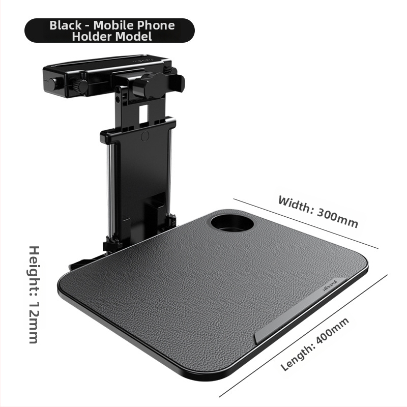 Stôl pre zadnú lavicu auta – viacfunkčný, skladací, demontovateľný; Materiál: plast; Inštalácia: na stenu; Značka: Helloleiboo/Leiben; Univerzálna kompatibilita