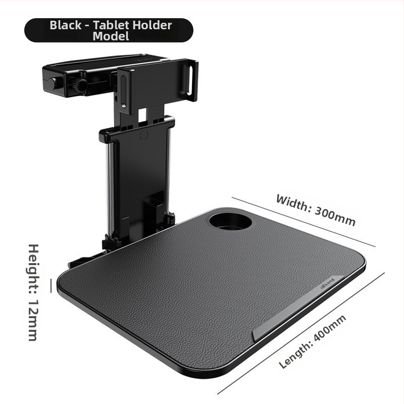 Stôl pre zadnú lavicu auta – viacfunkčný, skladací, demontovateľný; Materiál: plast; Inštalácia: na stenu; Značka: Helloleiboo/Leiben; Univerzálna kompatibilita