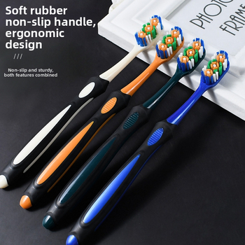 Ručná zubná kefka pre dospelých s DuPont štetinou – Qinglang Hao Jie, stredná tvrdosť