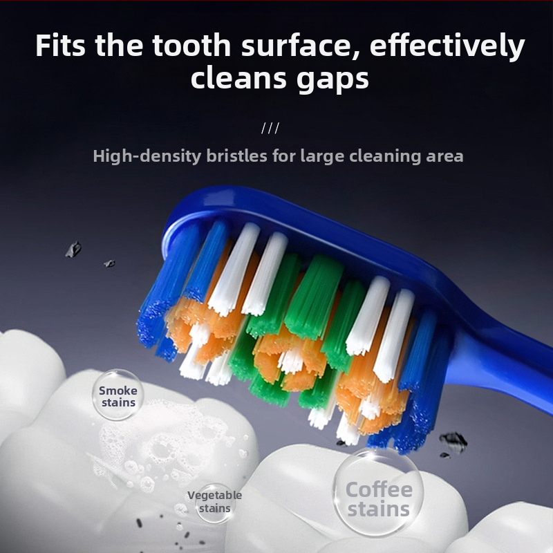 Rankinė dantų šepetėlis suaugusiems su DuPont šerelėmis – Qinglang Hao Jie, vidutinio kietumo