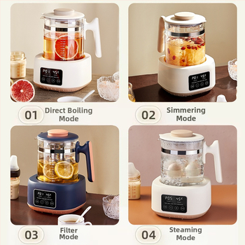 Elektrický kanv s konštantnou teplotou na zohrievanie dojčenského mlieka, 1,3 L, 800 W, automatické vypínanie