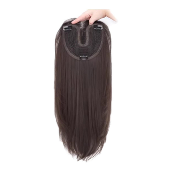 Longyang Dámsky Príčesok, Rovné Dlhé Vlasy, Vysokotepelný Hodváb, Poloručne Tkaný, Nie je Možné Farbovať ani Žehliť