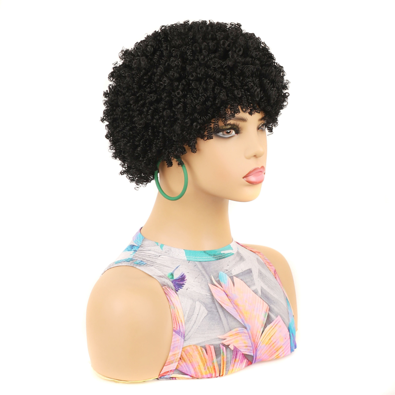 Parochňa pre ženy, štýl Ruili, model HRTT8216, tepelně odolné syntetické vlákno, mechanické spracovanie, vhodné na styling