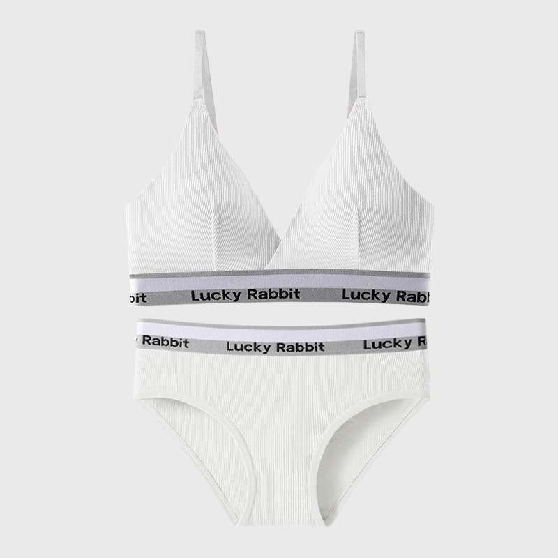 Bavlnený tube-top podprsenka na viazanie, priedušná, pekné chrbát, pohodlná, tenko tvarovaná miska