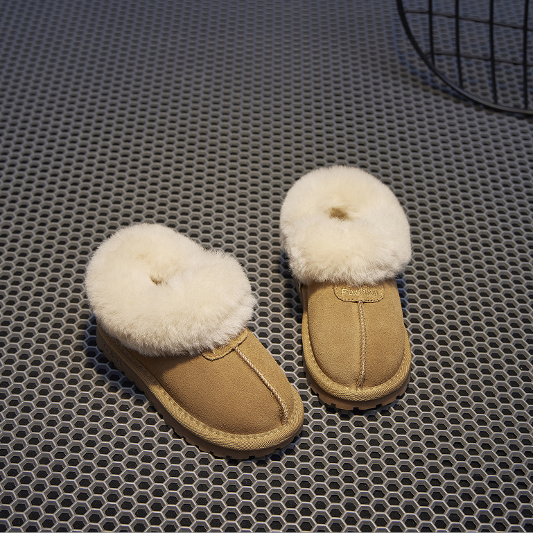 Detské členkové topánky, casual unisex, nubuk hovädzej kože vrchná časť (vek 4–16 rokov)