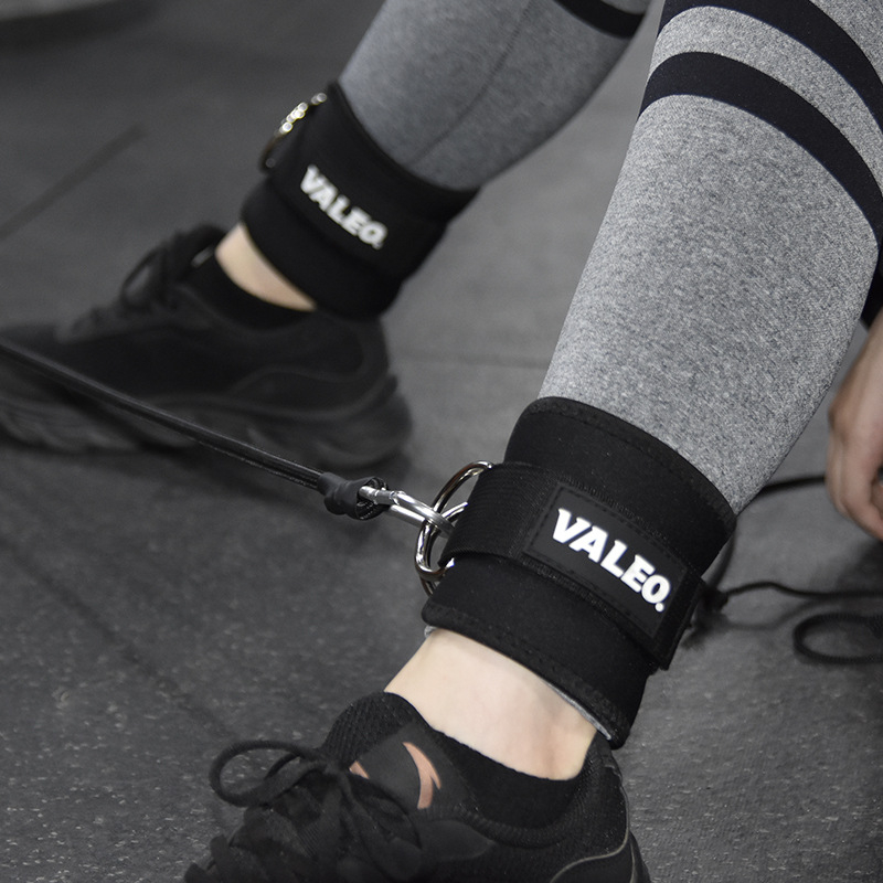 Zglobni zaveznik gležnja s navlakama za vježbanje nogu i kukova — najlon, universalna upotreba, prozračan, otporan na udarce, podržava gležanj