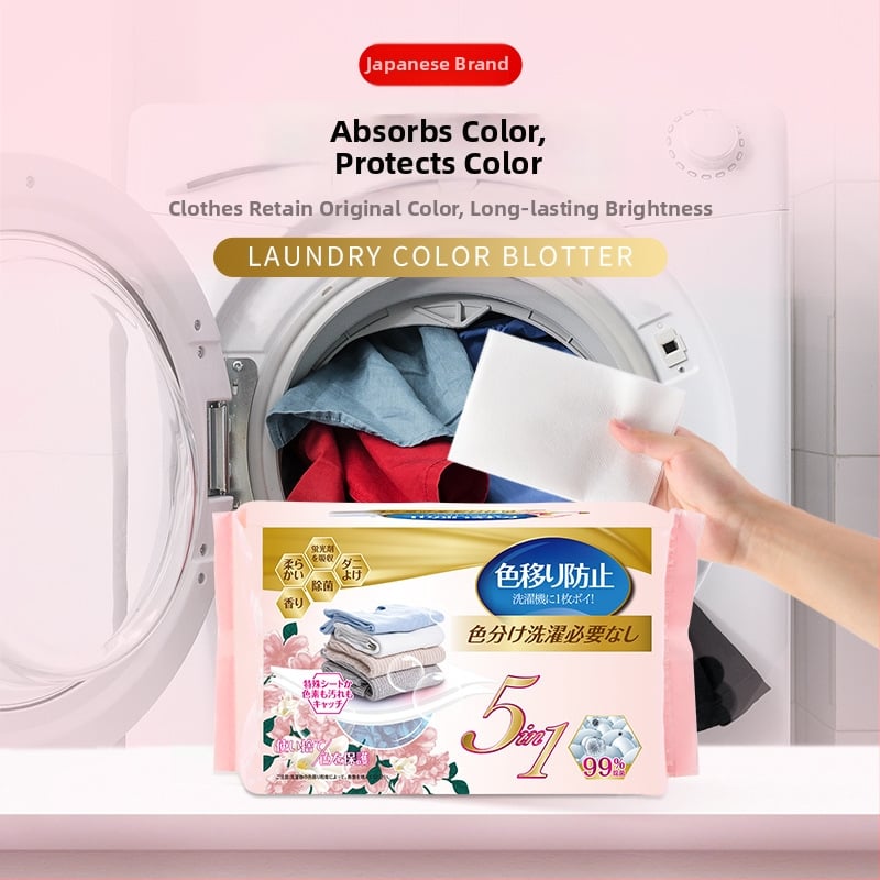 Wordlife Απορροφητικά Φύλλα Πλυντηρίου για Πρόληψη Μεταφοράς Χρωμάτων, 60 φύλλα ανά πακέτο, 48 πακέτα ανά κουτί