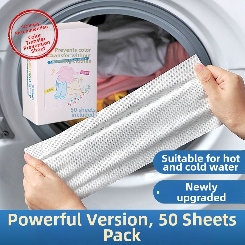 Color Catcher prádla – netkaná textília, proti farbeniu, Balenie: krabica, Množstvo v krabici: 50, Značka: Iné