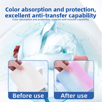 Juqi Prací list proti zafarbeniu – Ochrana farieb, Vstrebávanie farieb, Pre oblečenie