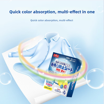 Juqi Prací list proti zafarbeniu – Ochrana farieb, Vstrebávanie farieb, Pre oblečenie