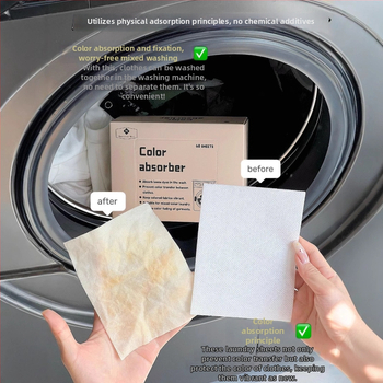 Listy proti presunu farieb pri praní — pripravené na použitie a jednorazové, značka Manrubens Mken