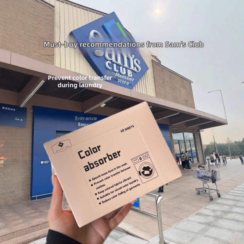 Listy proti presunu farieb pri praní — pripravené na použitie a jednorazové, značka Manrubens Mken