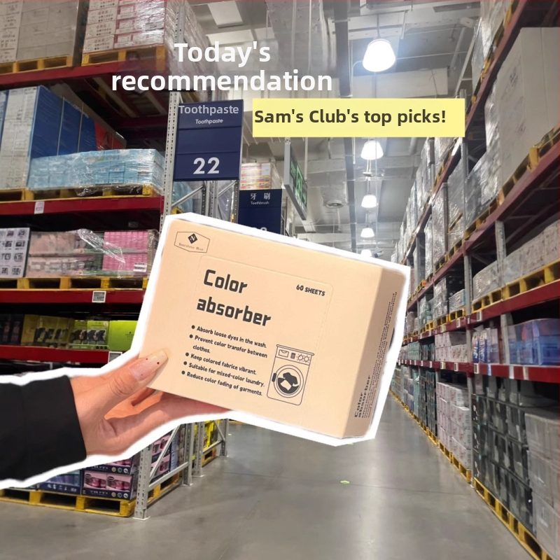 Listy proti presunu farieb pri praní — pripravené na použitie a jednorazové, značka Manrubens Mken