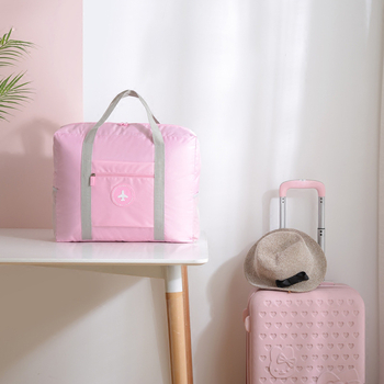 Putna torba s kvadratnom ručkom, platnena, vodootporna, moderni minimalistički stil