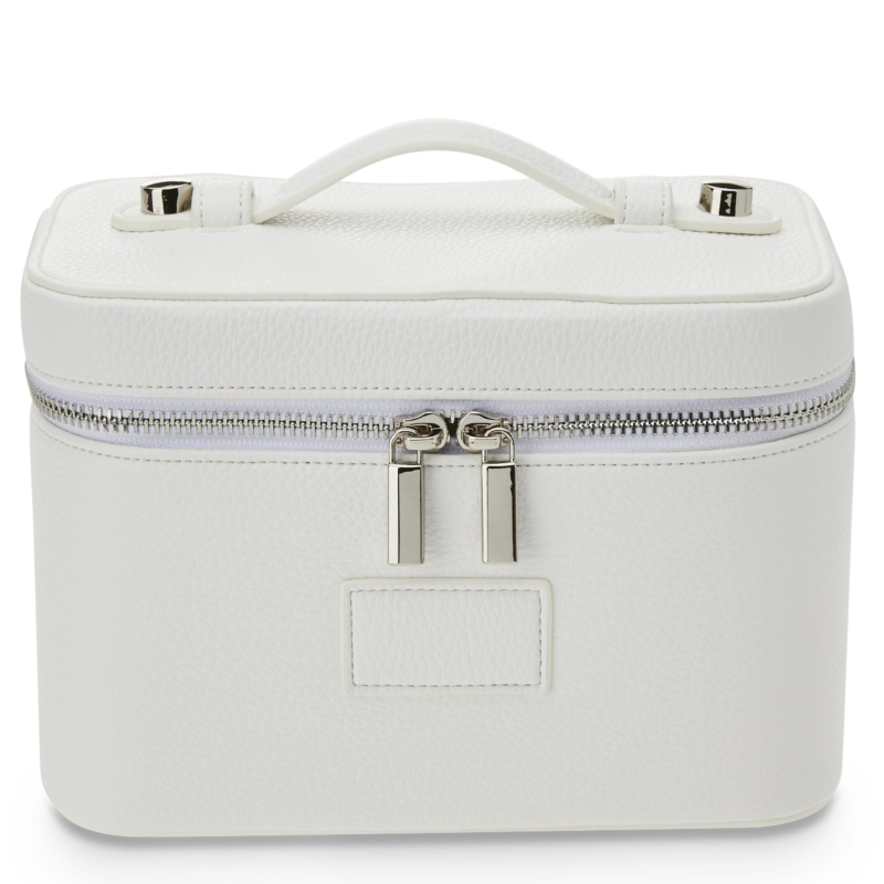 PU kozmetická taška, vodotesná, veľká kapacita, multifunkčná s presúvateľnými priehradkami, rozšíriteľná a skladacia