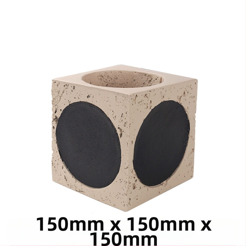 Váza – syntetická živica • moderné umelecké štýly • kartónové balenie • dekor do pracovného priestoru