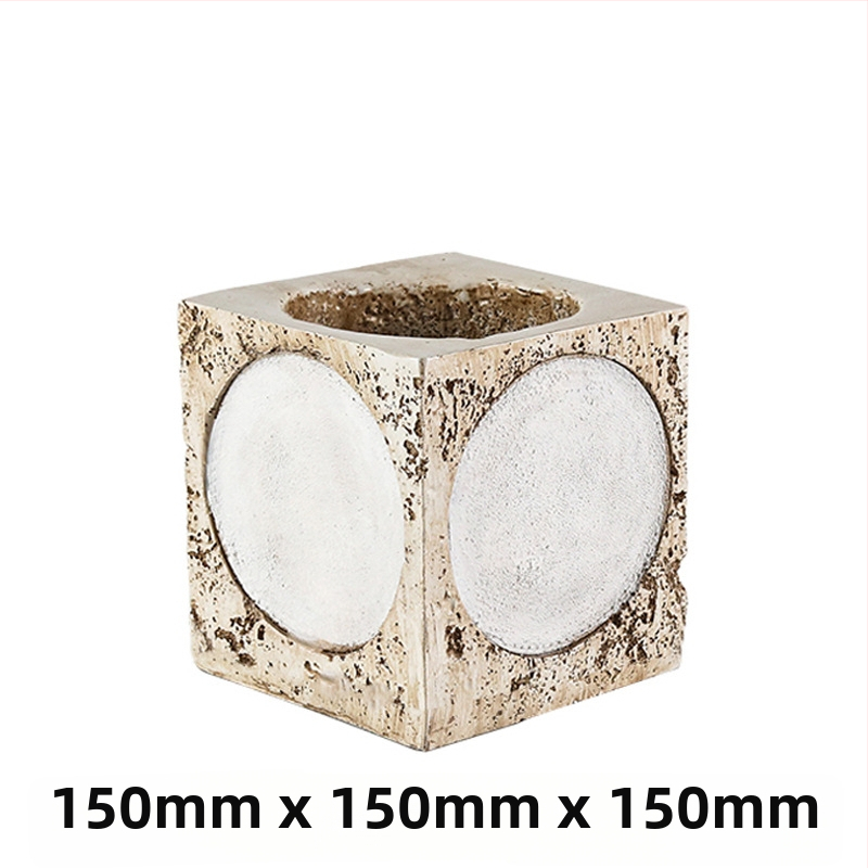 Váza – syntetická živica • moderné umelecké štýly • kartónové balenie • dekor do pracovného priestoru