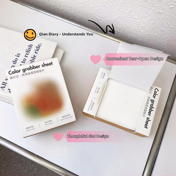 Lístky na zachytávanie farieb pri praní oblečenia – zabraňujú presuvu farieb, papier na pranie