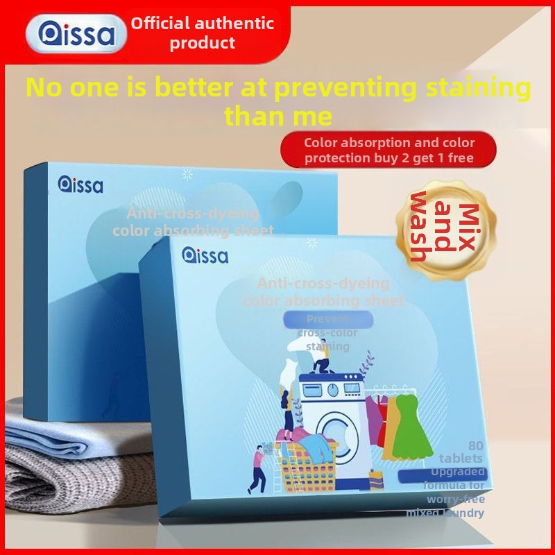 Farbiace vstrebávacie listy do prania – zabraňujú prenosu farieb pri praní zmiešaného oblečenia – 5 g na balenie, bez parfumácie, obsah aktívnej látky >25%