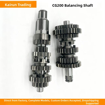 Vyvažovací hriadeľ pre CG250/CG200 – odolný voči opotrebeniu, 197cc/250cc jednovalcový motor, vlastné spracovanie, pre motory Lifan Zangfeng a Wolf Warrior