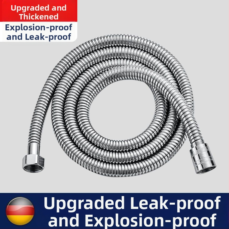 Duššivoolik 304 roostevabast terasest, paindlik, pöördmontaaž, Shouli kaubamärk, nominaalne rõhk 20, töötemperatuur 100°C