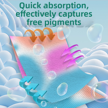 Dai Hao Farby Absorpčné Prací Listy – Ochrana proti presunu farieb, Ochrana textílií, Prací list proti škvrnám pre domáce pranie