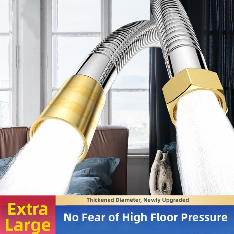 Duššivoolik - Suur voolavus, roostevaba teras, manuaalne paigaldus (Nominaalne rõhk 1.6 MPa)