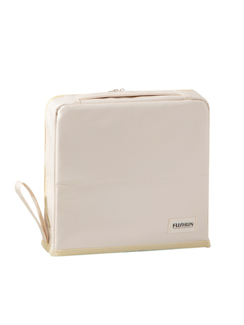 Stojaca kozmetická taška pre ženy, PU materiál, veľký objem, vodotesná a priedušná, suché-mokré oddeľovanie, podšívka Twill 230d