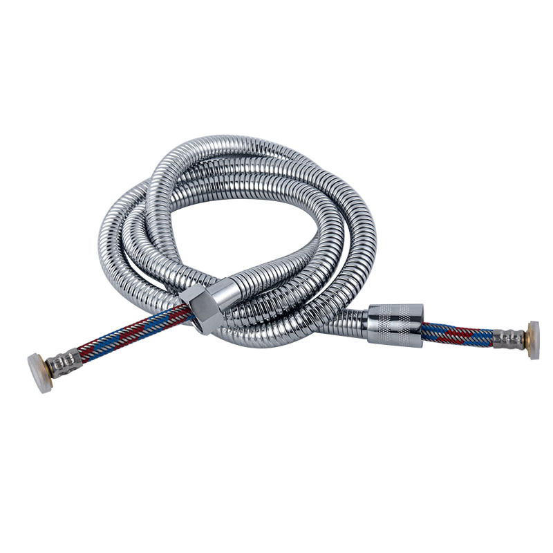 Duššivoolik 304 roostevabast terasest, elektrogalvaniseeritud ja plahvatustõrge; ühendus keermiline; mudel: Electroplating encryption drawing tube; nominaalne rõhk: 0.6; töötemperatuur: 0–90°C