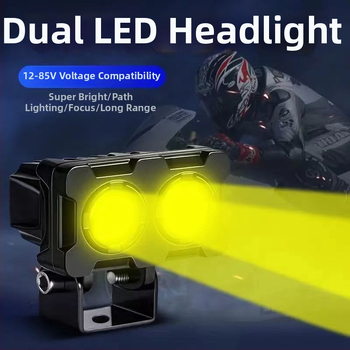 Elektriliste sõidukite esilatern, äärmiselt ere LED valgus, läätsedest esilatern, mootorratastele ja kolmerattalistele, vilkuv spottvalgus (Mudel: Universal Model; Valgusallikas: W; Paigaldus: Ei; Artiklinumber: TTT1005506531)