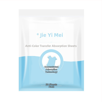 Lístky na absorpciu farieb proti presunu farby pri praní, ochrana farieb pri zmiešanom praní, bez bielenia