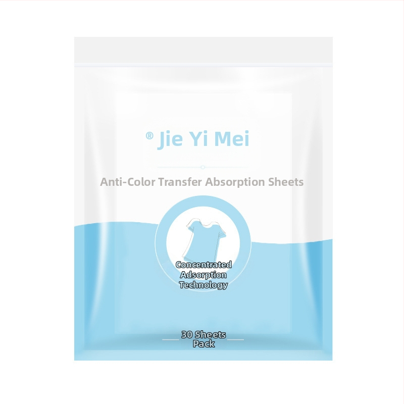 Lístky na absorpciu farieb proti presunu farby pri praní, ochrana farieb pri zmiešanom praní, bez bielenia