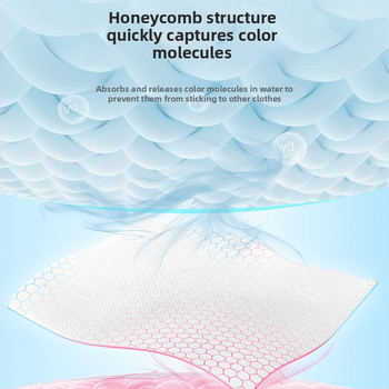 jiffine Farbiacej absorbčné listy na pranie, 50 kusov, zabraňuje prenosu farieb, Domácnosť