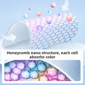 Prací list s fixáciou farieb, proti prenosu farieb, proti škvrnám, antibakteriálny, farby si zachovávajú jas — Greyia