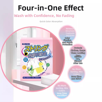 Prací listy na zabránenie presakovania farieb, 50 listov, farbové zachytávacie listy pre práčky, ochrana farieb (Značka: pissa, 50 listov, pre práčky, ochrana farieb, zabránenie presakovaniu farieb)