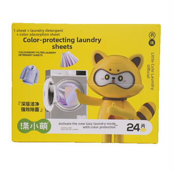 Prací list proti vyblednutiu — odstraňuje škvrny, hlboké čistenie, ochrana farieb | Značka: Dixiaomeng