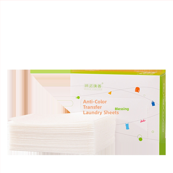 Tablety na absorpcíu farieb pre miešané pranie a strojové pranie, 50 tabliet, značka Minokangshan