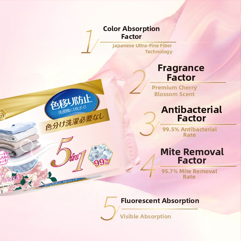 Wordlife Krāsu uzsūcošās mazgāšanas lapas, 60 gab. katrā maisā, 48 iepakojumos kastē