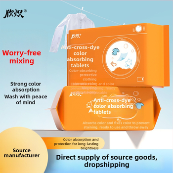 Krāsu uzsūcošs mazgāšanas lapa; novērš krāsu pārvietošanos; traipu aizsardzība; derīgs veļas mašīnai; piemērots sajaukšanai