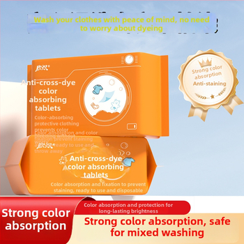 Krāsu uzsūcošs mazgāšanas lapa; novērš krāsu pārvietošanos; traipu aizsardzība; derīgs veļas mašīnai; piemērots sajaukšanai