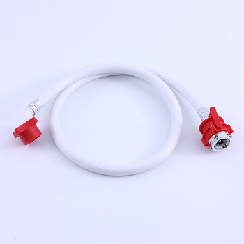 Οικουμενικός σωλήνας εισόδου ζεστού νερού για πλυντήριο, μοντέλο Yz-osxyj-002, Υλικά: POM + gel σιλικόνης + PVC + κράμα αλουμινίου, 2.0 MPa, -15 έως 80°C, Μάρκα Yue Zheng