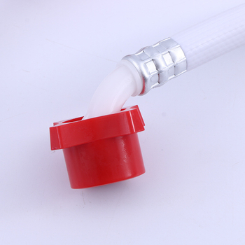 Οικουμενικός σωλήνας εισόδου ζεστού νερού για πλυντήριο, μοντέλο Yz-osxyj-002, Υλικά: POM + gel σιλικόνης + PVC + κράμα αλουμινίου, 2.0 MPa, -15 έως 80°C, Μάρκα Yue Zheng