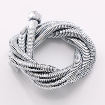 Душ-шланг от неръждаема стомана, модел V1251, резбово свързване, работна температура 0–90°C, номинално налягане 1