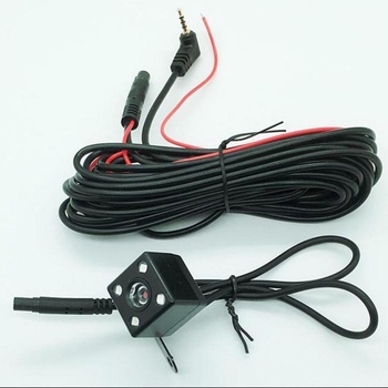 Palubná kamera do auta s V06 zadnou kamerou, 1080P, 170° uhol, VGA signál, 12V napájanie