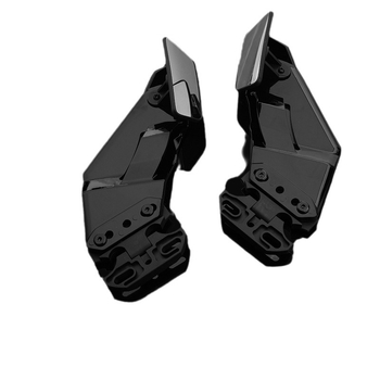 Motociklističko retrovizor s fiksnim krilom | Materijal: plast + aluminijska legura | Oblik prozora: kvadratni | Instalacija: ortodontska | Kompatibilni modeli: Honda CBR650R/500R/400R Kaiyue 321RR